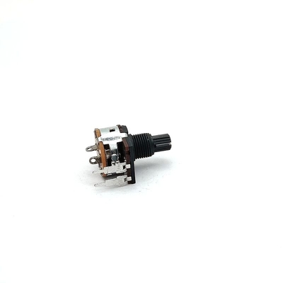 Czarny 5000ohm 6-pinowa regulacja głośności Potencjometr z pokrętłem głośności 0,2 W