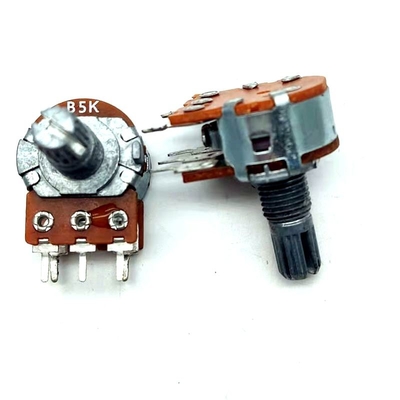 16mm metalowy potencjometr przełącznika obrotowego do wzmacniacza audio