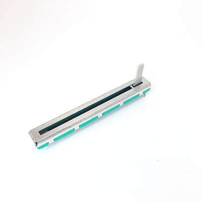 C6044G podwójny potencjometr potencjometr suwakowy z filmem węglowym 60mm Travel 5K 10K liniowy potencjometr stereo
