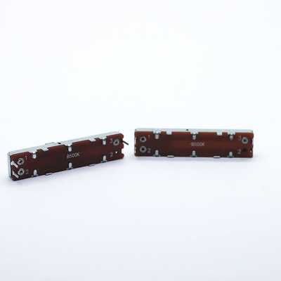 Chiny Producent potencjometru suwakowego z przełącznikiem 30mm Travel Linear 5k 10k ohm potencjometr 100k potencjometr