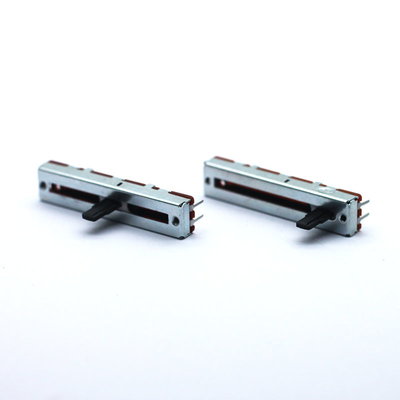 Chiny Producent potencjometru suwakowego z przełącznikiem 30mm Travel Linear 5k 10k ohm potencjometr 100k potencjometr