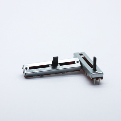 Chiny Producent potencjometru suwakowego z przełącznikiem 30mm Travel Linear 5k 10k ohm potencjometr 100k potencjometr