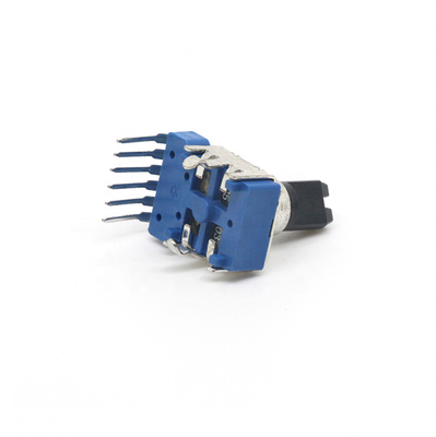 CE 11mm 6-pinowy potencjometr obrotowy Wzmacniacz B100k Pot Dual