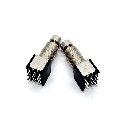 CE 17.1mm pedał nożny gitara 125V AC 6A 9-pinowy przełącznik nożny