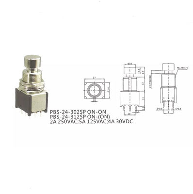 Przełącznik nożny do gitary 3PDT 9 PIN Dpdt Stomp Switch True Bypass