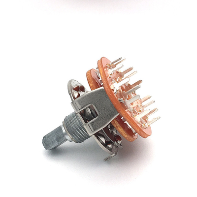 DC500V 2-biegunowy 6-pozycyjny przełącznik obrotowy 100ohm Cts 5-drożny