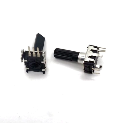 Metalowy 5-pinowy enkoder obrotowy EC12 16 pozycji bez przełącznika do elektroniki