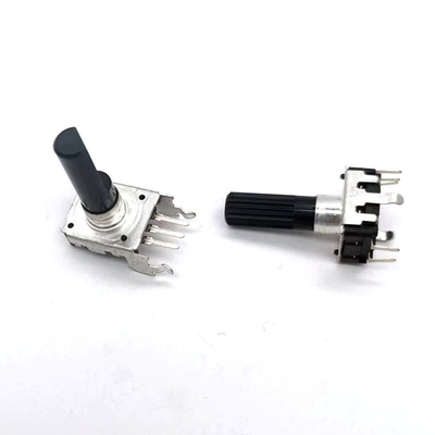 Metalowy 5-pinowy enkoder obrotowy EC12 16 pozycji bez przełącznika do elektroniki