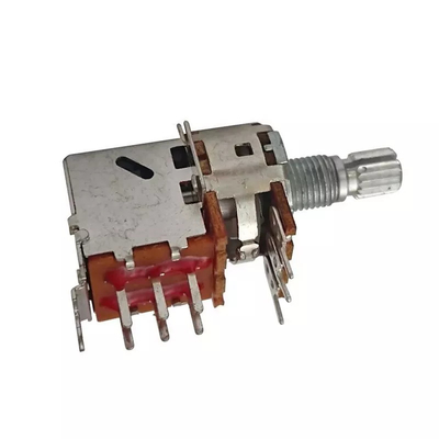 Pokrętło PCB 10k Potencjometr obrotowy 0,2W Potencjometr zmienny rezystor DPDT