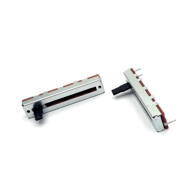 0.05W 10k Ohm Potencjometr suwakowy 30mm Podwójny liniowy pin PC