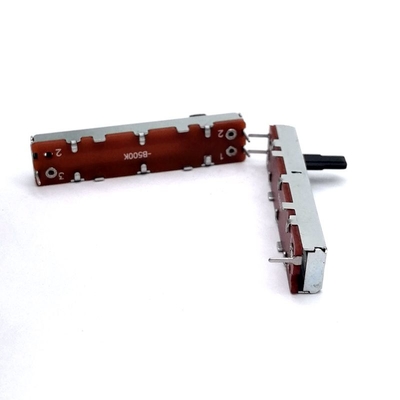0.05W 10k Ohm Potencjometr suwakowy 30mm Podwójny liniowy pin PC