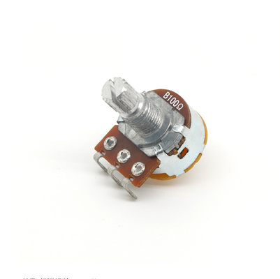 Potencjometr trzypinowy CE 15mm TQ Single Alpha B250k Przełącznik potencjometru