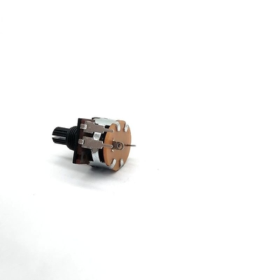 Czarny 5000ohm 6-pinowa regulacja głośności Potencjometr z pokrętłem głośności 0,2 W