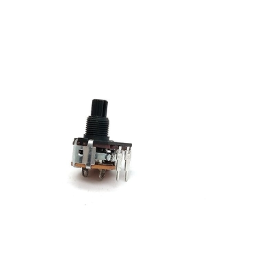 Czarny 5000ohm 6-pinowa regulacja głośności Potencjometr z pokrętłem głośności 0,2 W