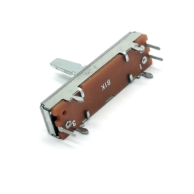 TQ 60mm potencjometr suwakowy 100ohm liniowy potencjometr suwakowy do profesjonalnego miksera