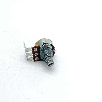 Ściemniacz 16mm potencjometr wzmacniacza gitarowego z przełącznikiem przyciskowym 0,2W