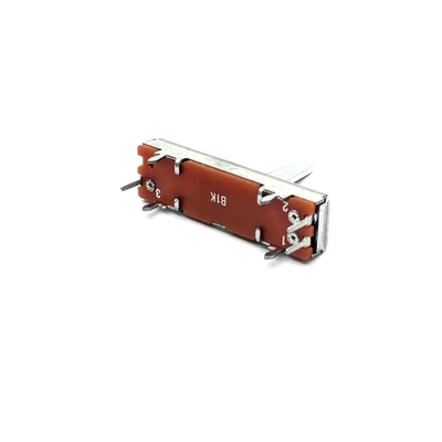 Długość 35mm B10k Fader AC300V Jednokanałowy mikser Fader