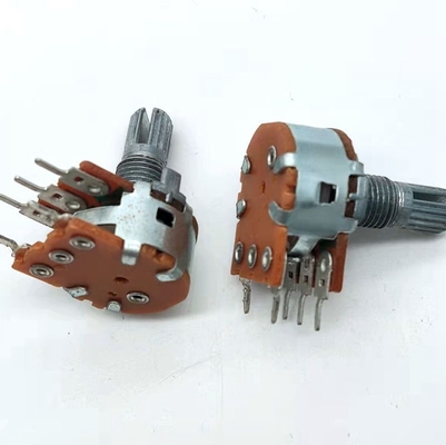 Metalowy potencjometr wzmacniacza 0,2 W z przełącznikiem 16 mm do skrzynki dźwiękowej