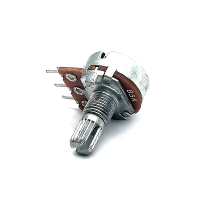 Potencjometr obrotowy 16 mm Potencjometr jednoobrotowy 2 ohm do regulacji głośności